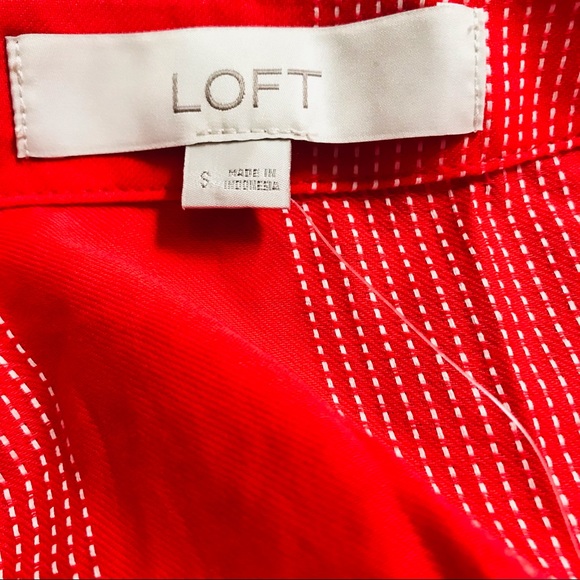 Loft Cotton Wrap Blouse - Picture 7 of 8